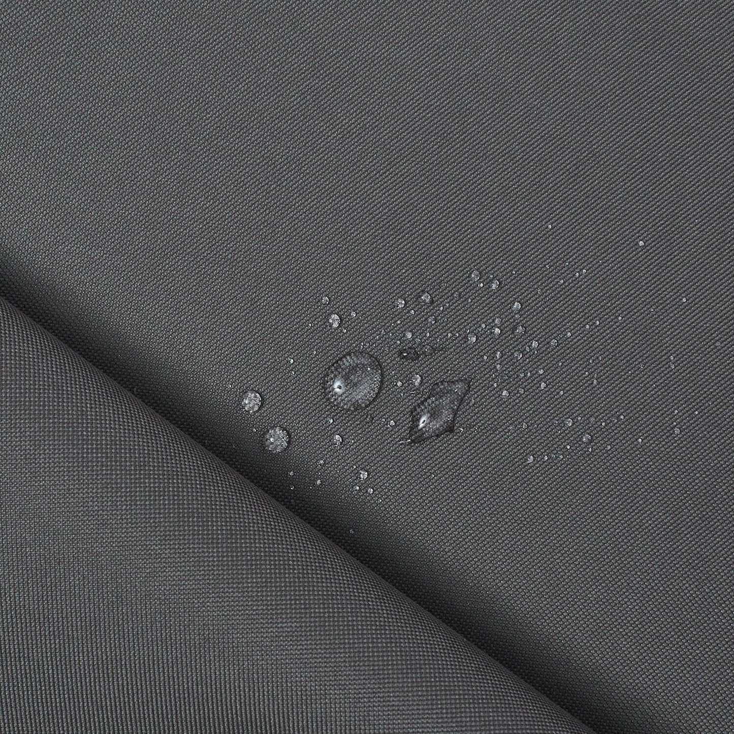 REMNANT/OFFCUT - Waterproof Canvas - Charcoal 18" x 34"