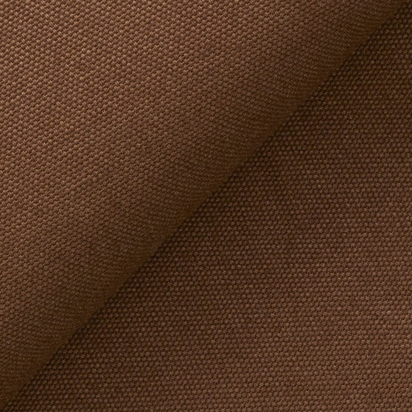 REMNANT/OFFCUT - Cotton Canvas - Brown- 16" x 56"
