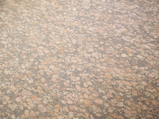 REMNANT/OFFCUT - Cork Fabric 18" x 18" - Small Timber Root
