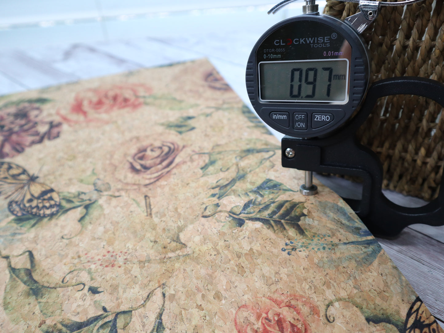 Cork Fabric Sheet - Natural Beauty