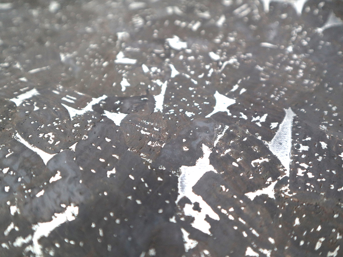 Cork Fabric Roll - Marble Slate