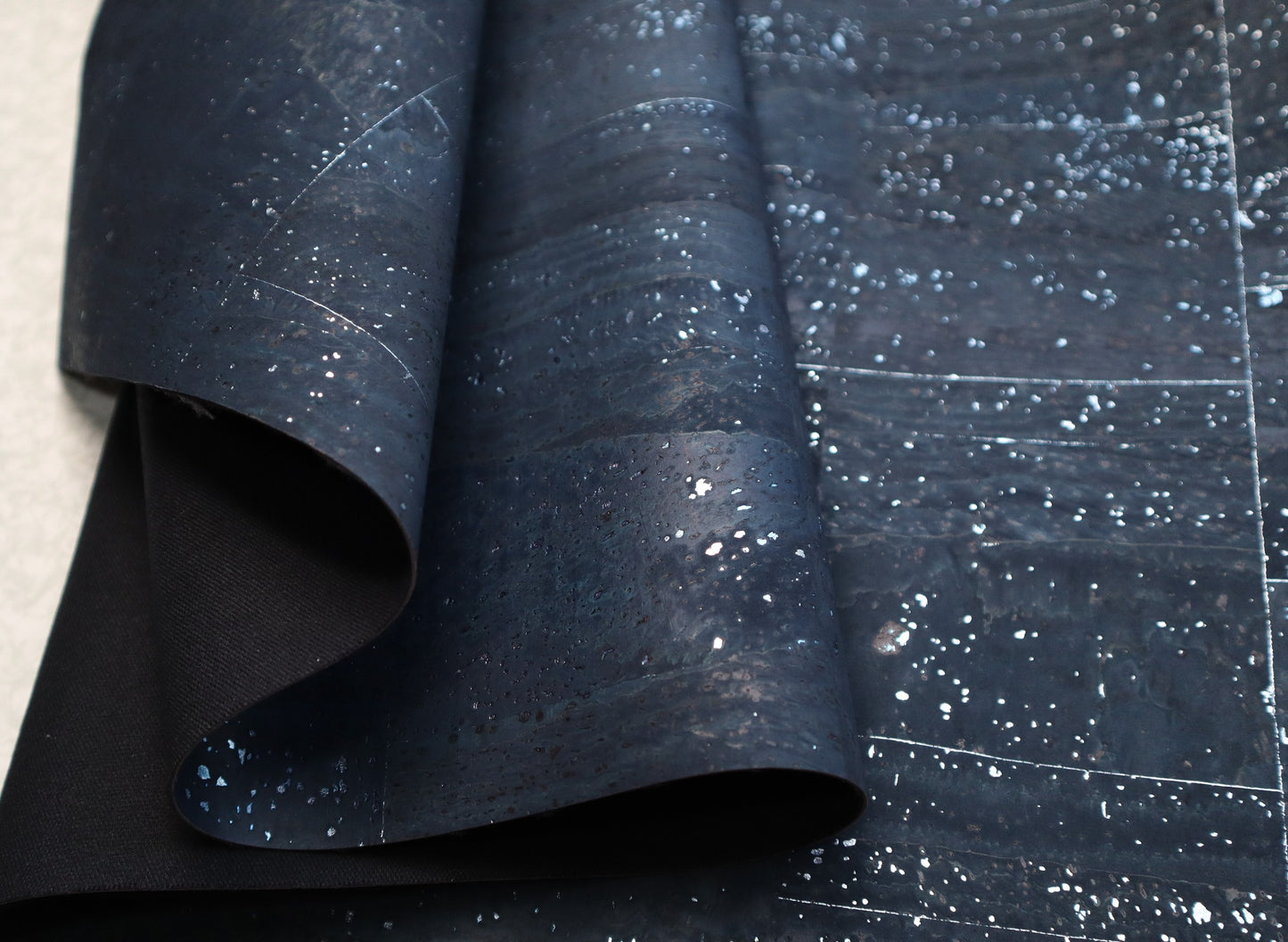 Cork Fabric Sheet - Starry Night