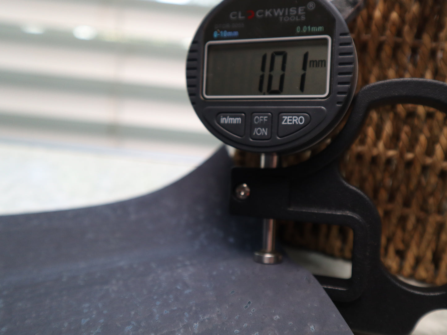 Cork Fabric Sheet - Slate Grey