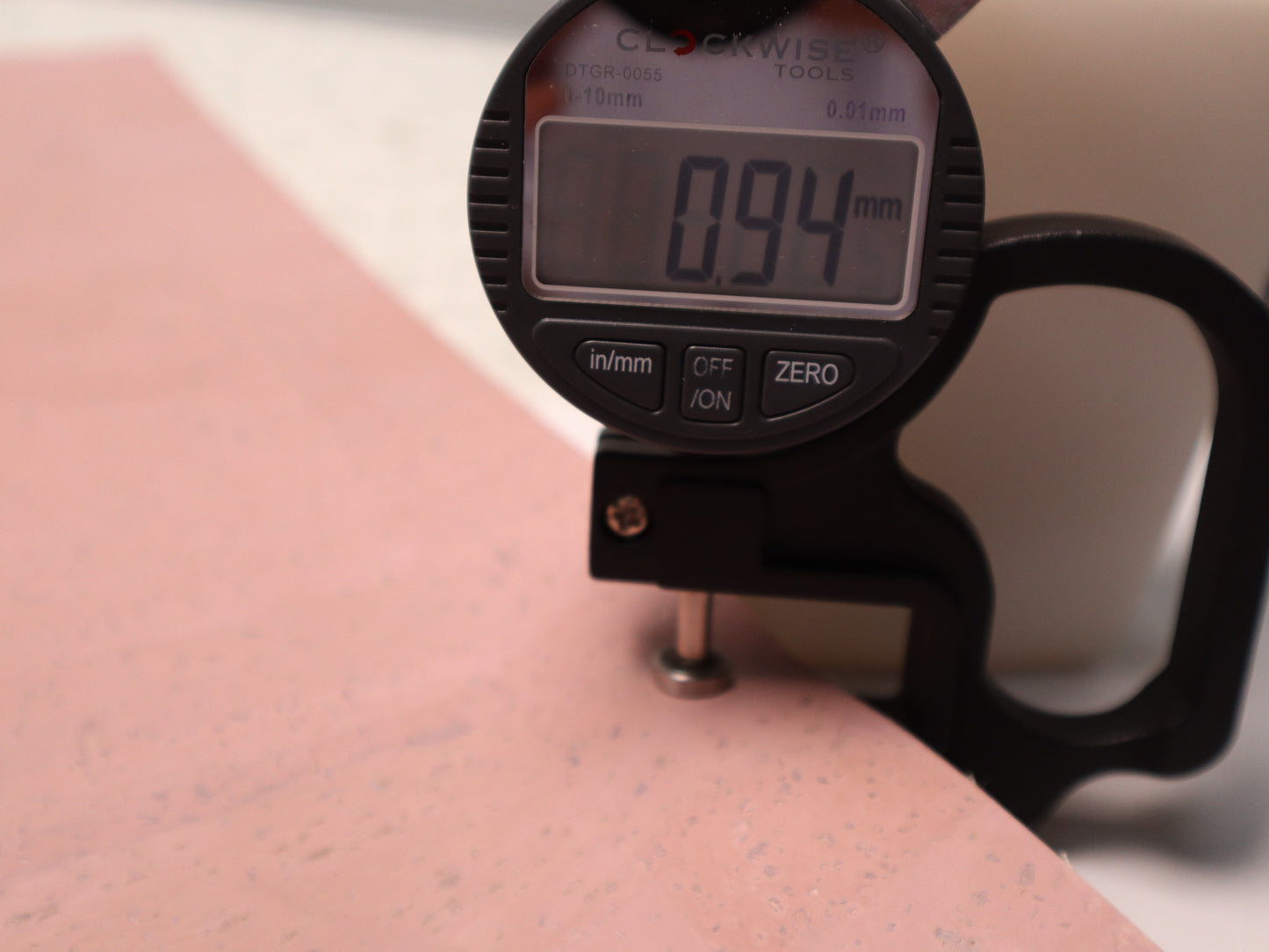 REMNANT/OFFCUT - Cork Fabric 12" x 18"- Ballerina Pink