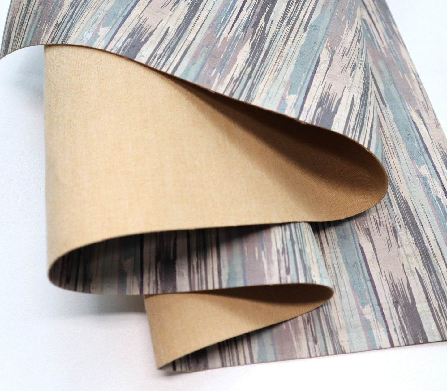 REMNANT/OFFCUT - Cork Fabric14" x 26.25" - Spa Day
