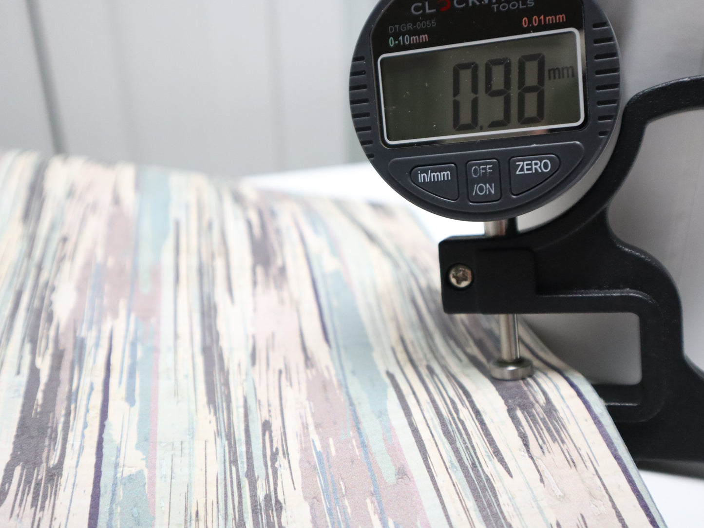 REMNANT/OFFCUT - Cork Fabric14" x 26.25" - Spa Day