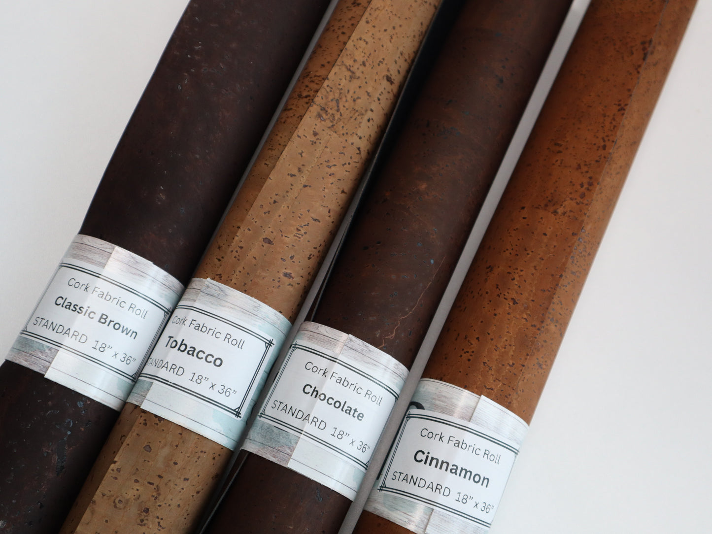 Cork Fabric Sheet - Cinnamon