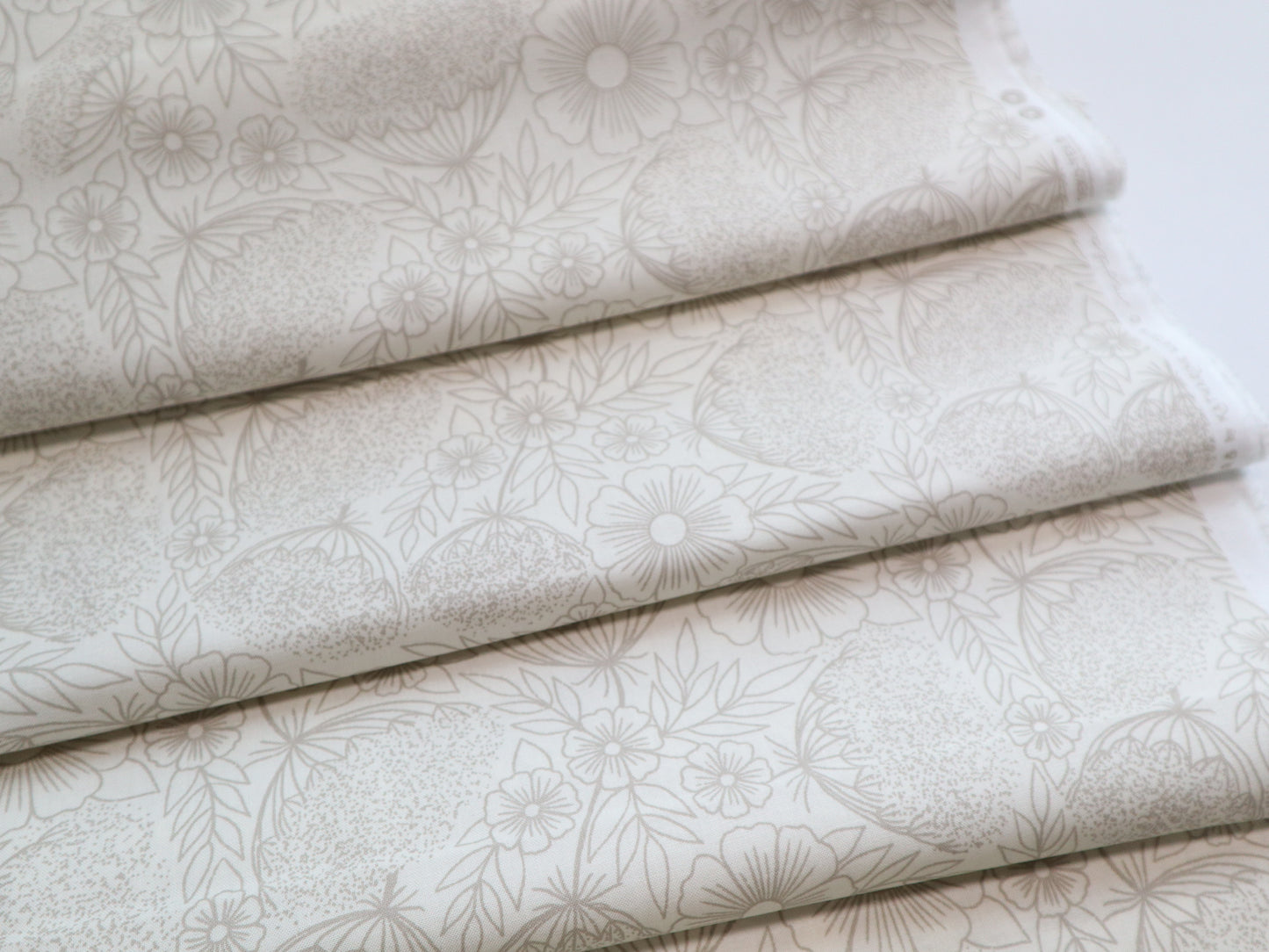 Premium Cotton - 1/2 YARD - Field of Flowers