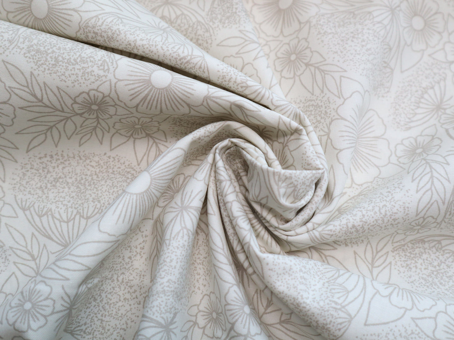 Premium Cotton - 1/2 YARD - Field of Flowers