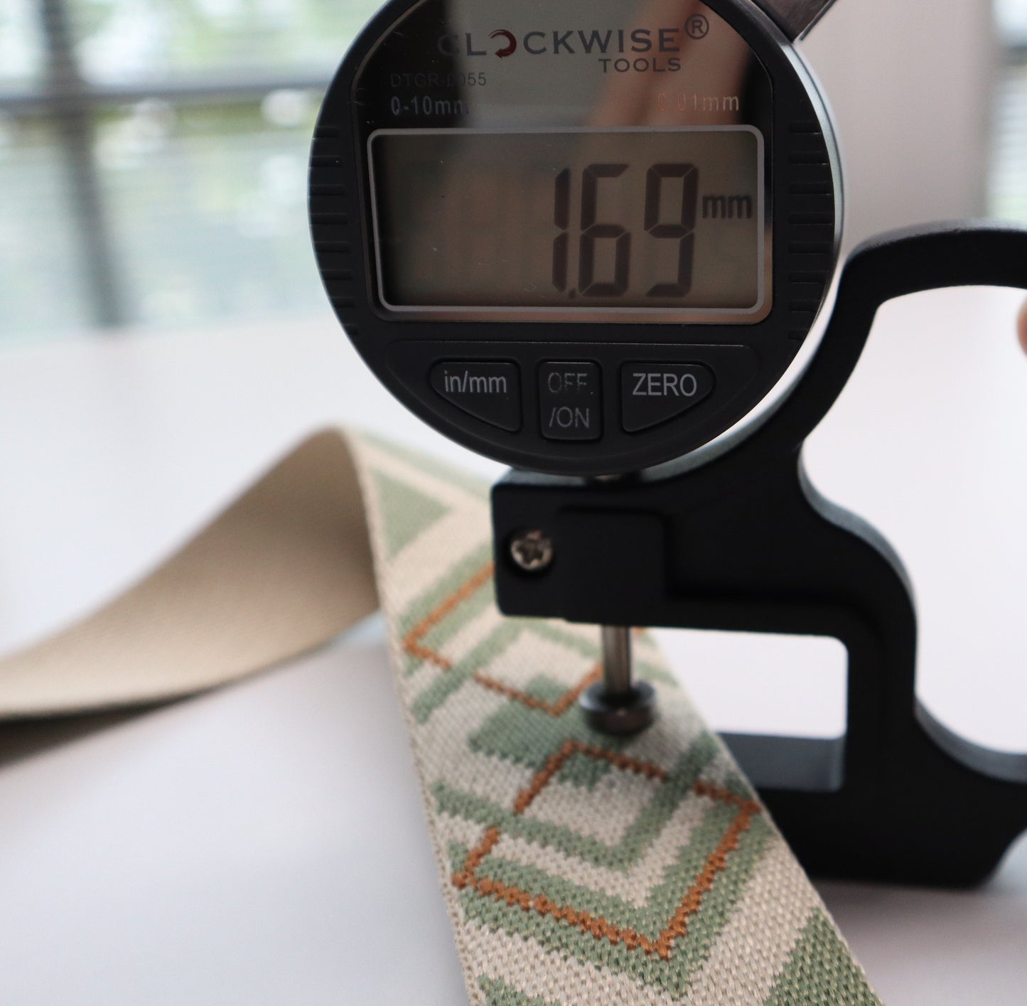 1.5" Webbing By the Yard - Rusty Sage