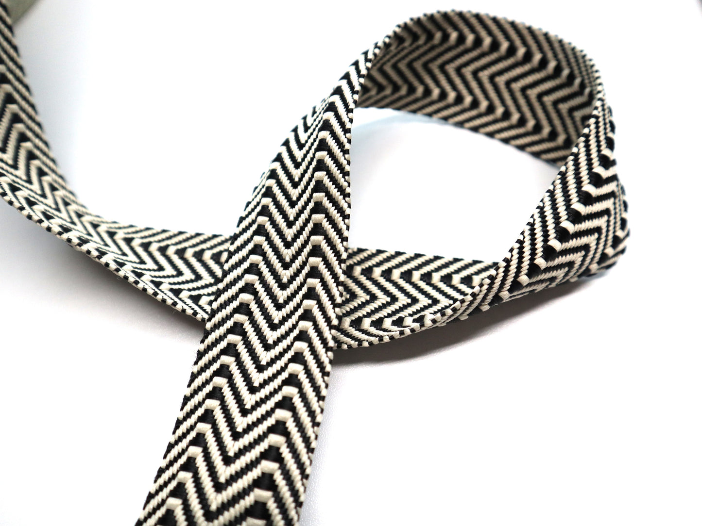 1.5" Webbing By the Yard - King Black
