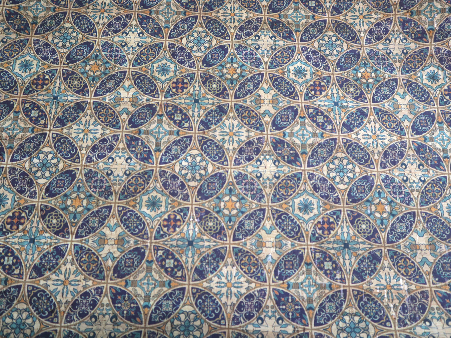 Cork Fabric Sheet - Cathedral