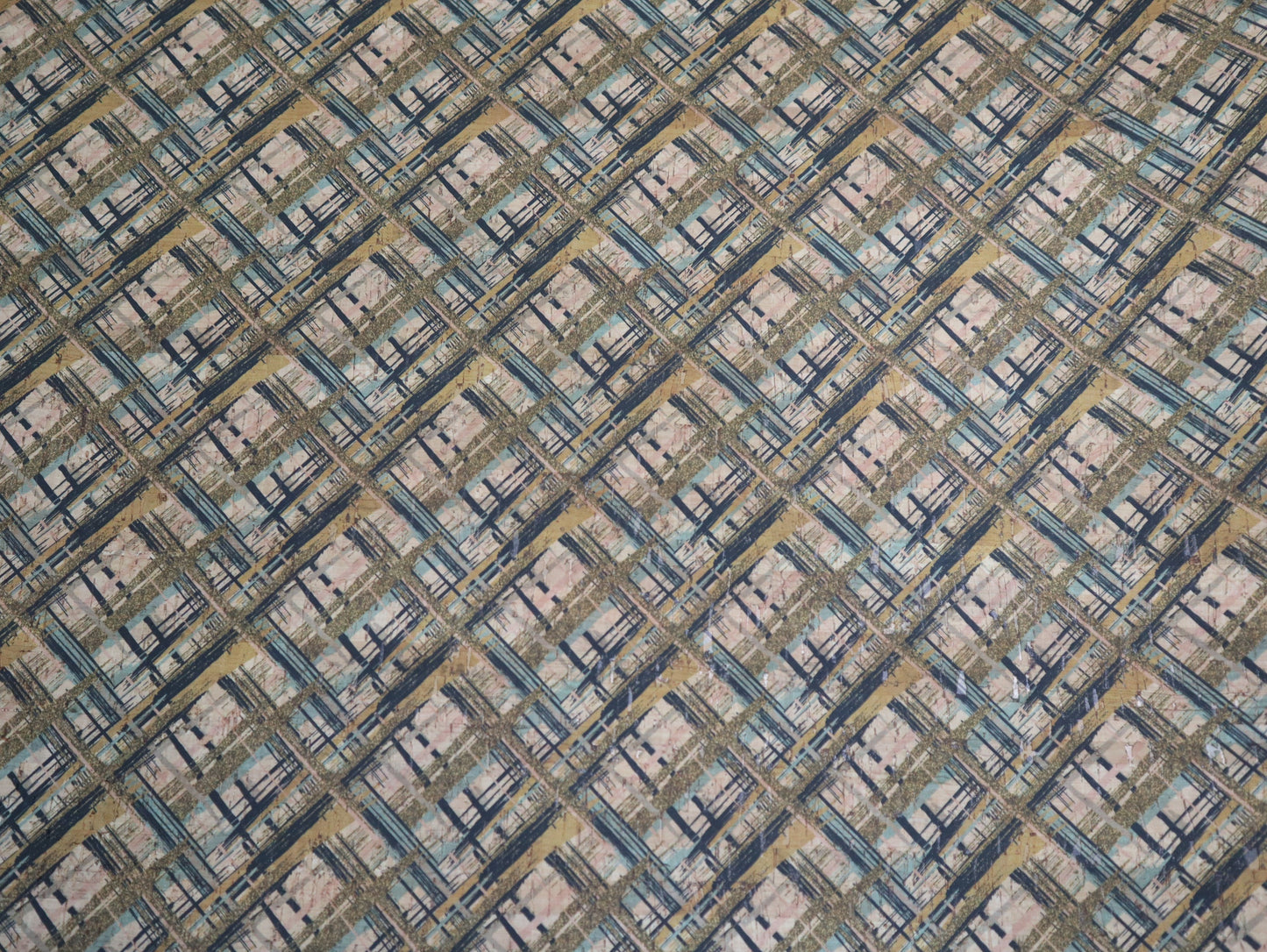 Cork Fabric Sheet - Edge