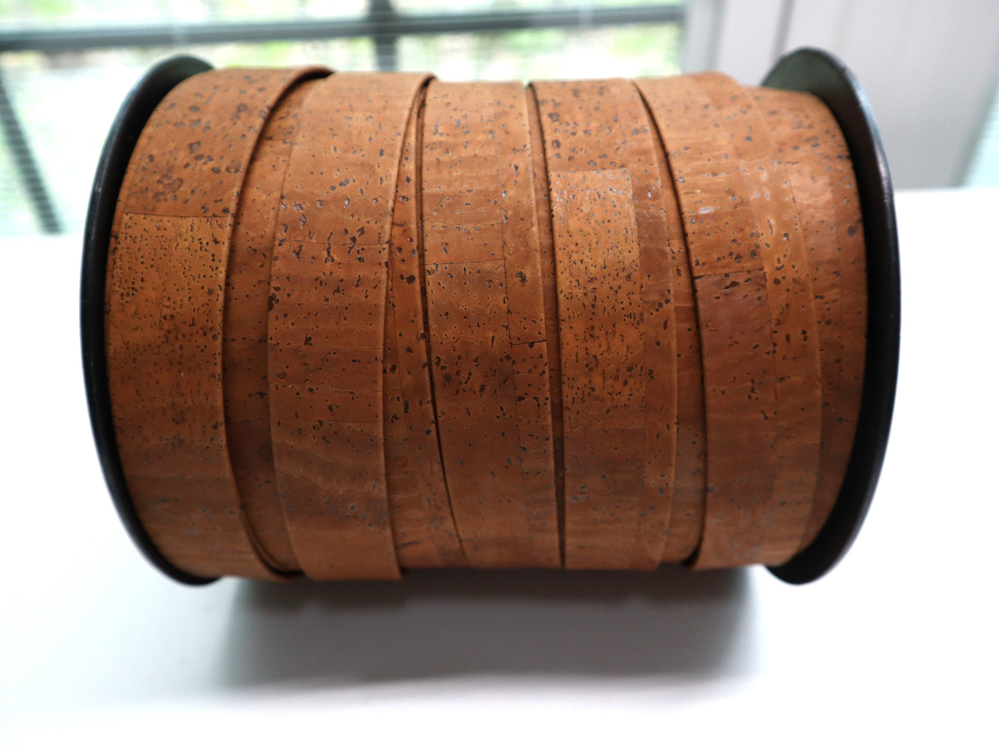 Flat Cork Cord by the Yard - Cinnamon