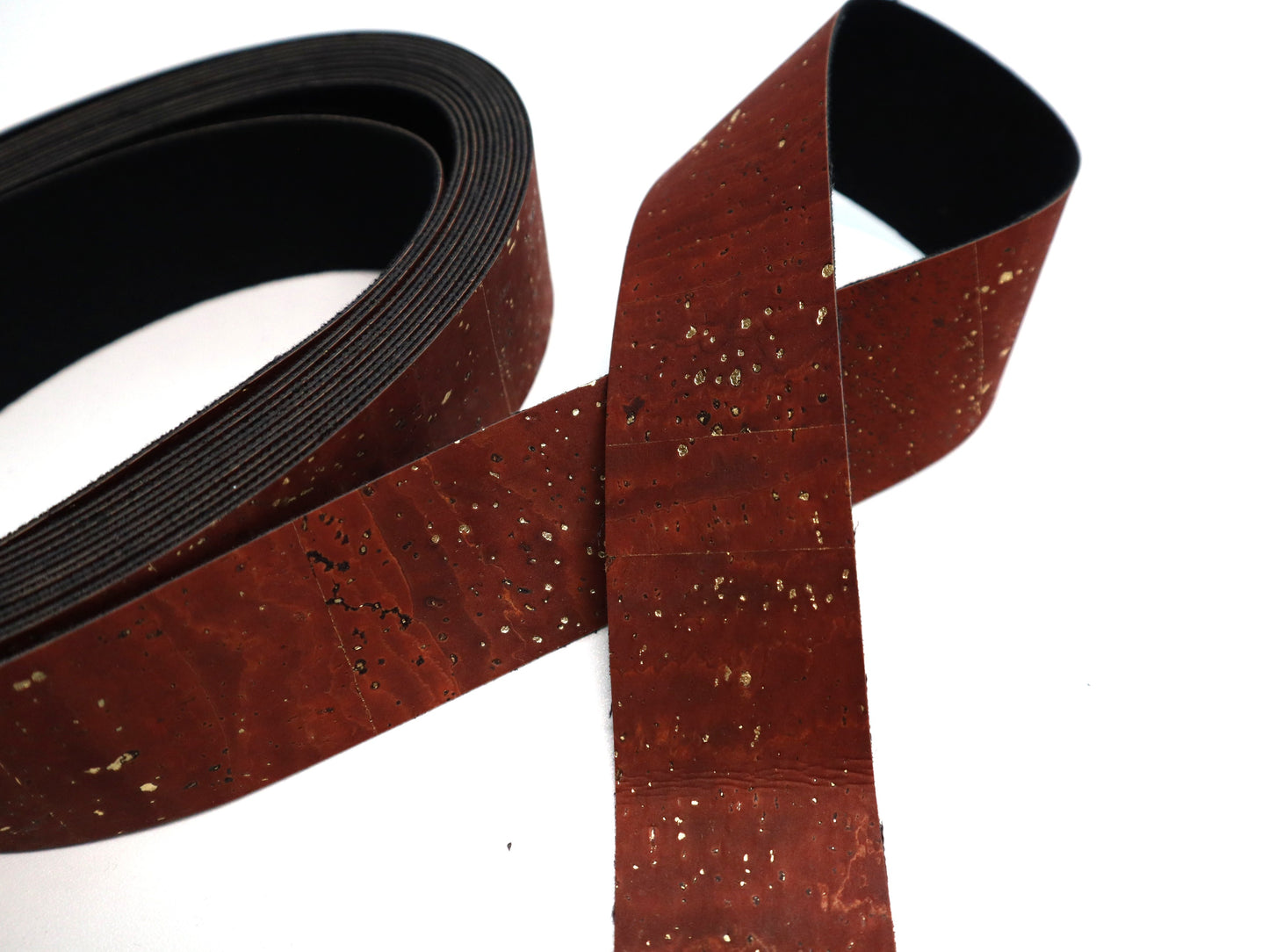 Cork Ribbon By the Yard - Brickfire