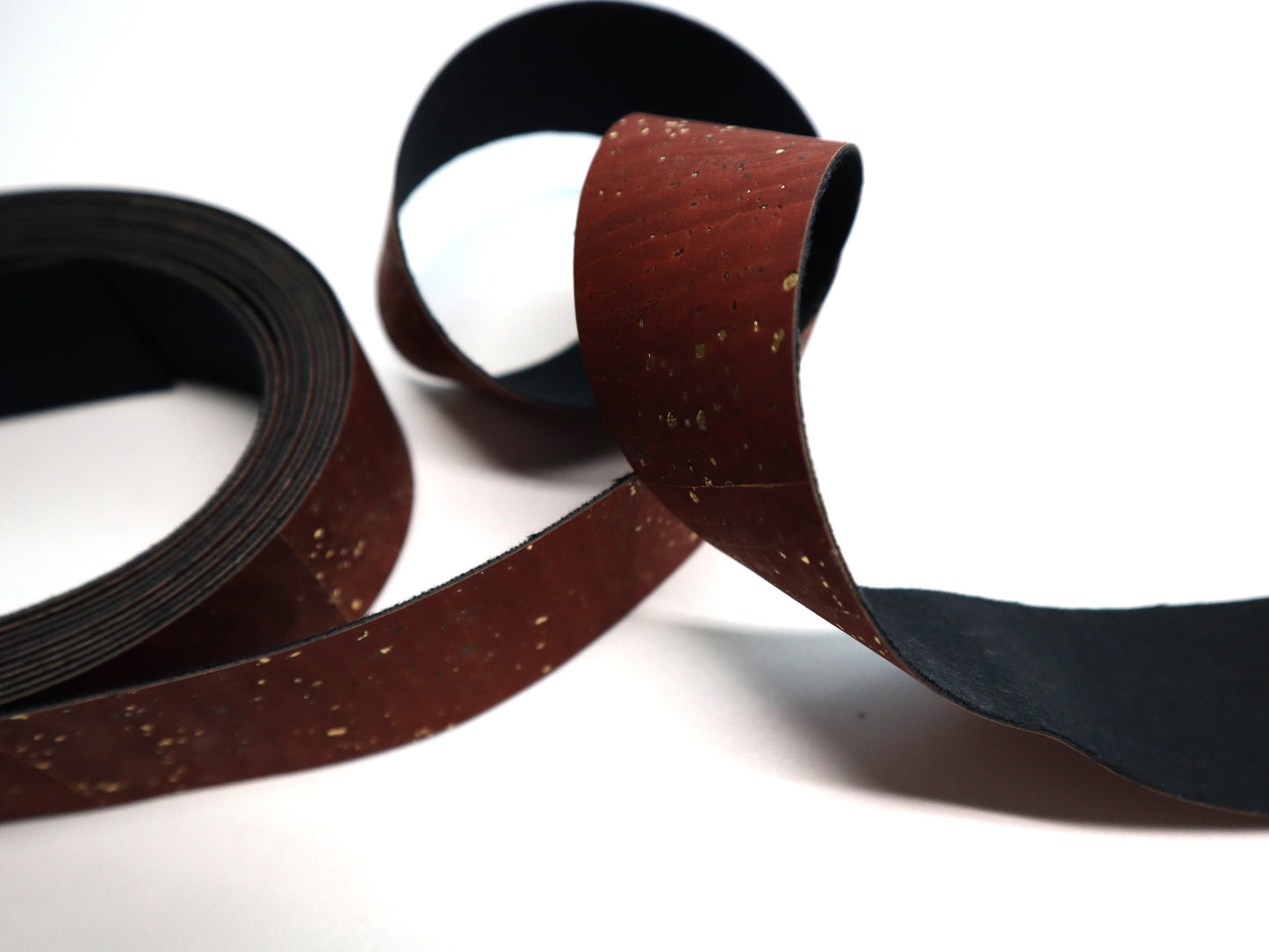 Cork Ribbon By the Yard - Brickfire