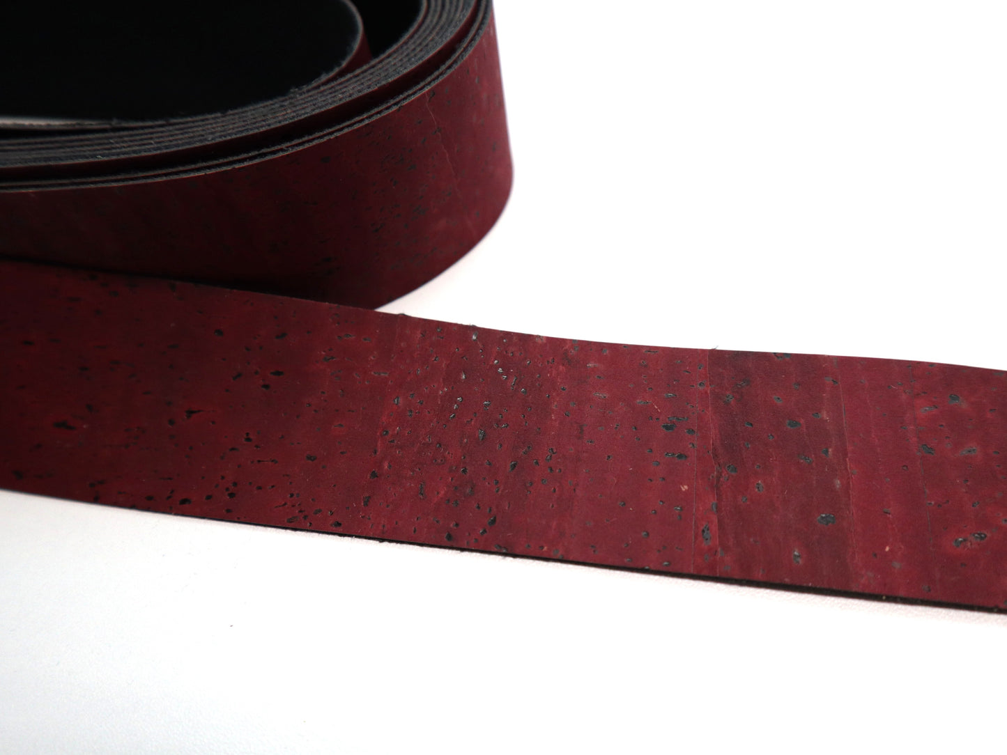 Cork Ribbon By the Yard - Bordeaux