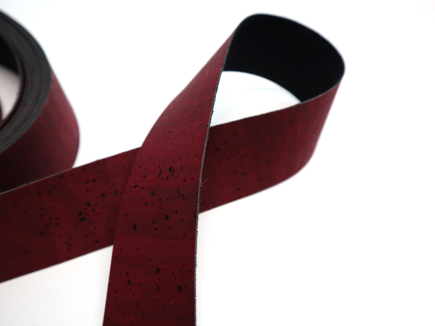 Cork Ribbon By the Yard - Bordeaux