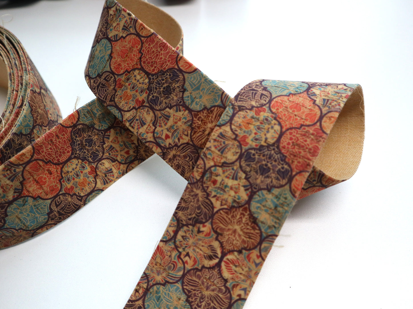 Cork Ribbon By the Yard - Bohemian