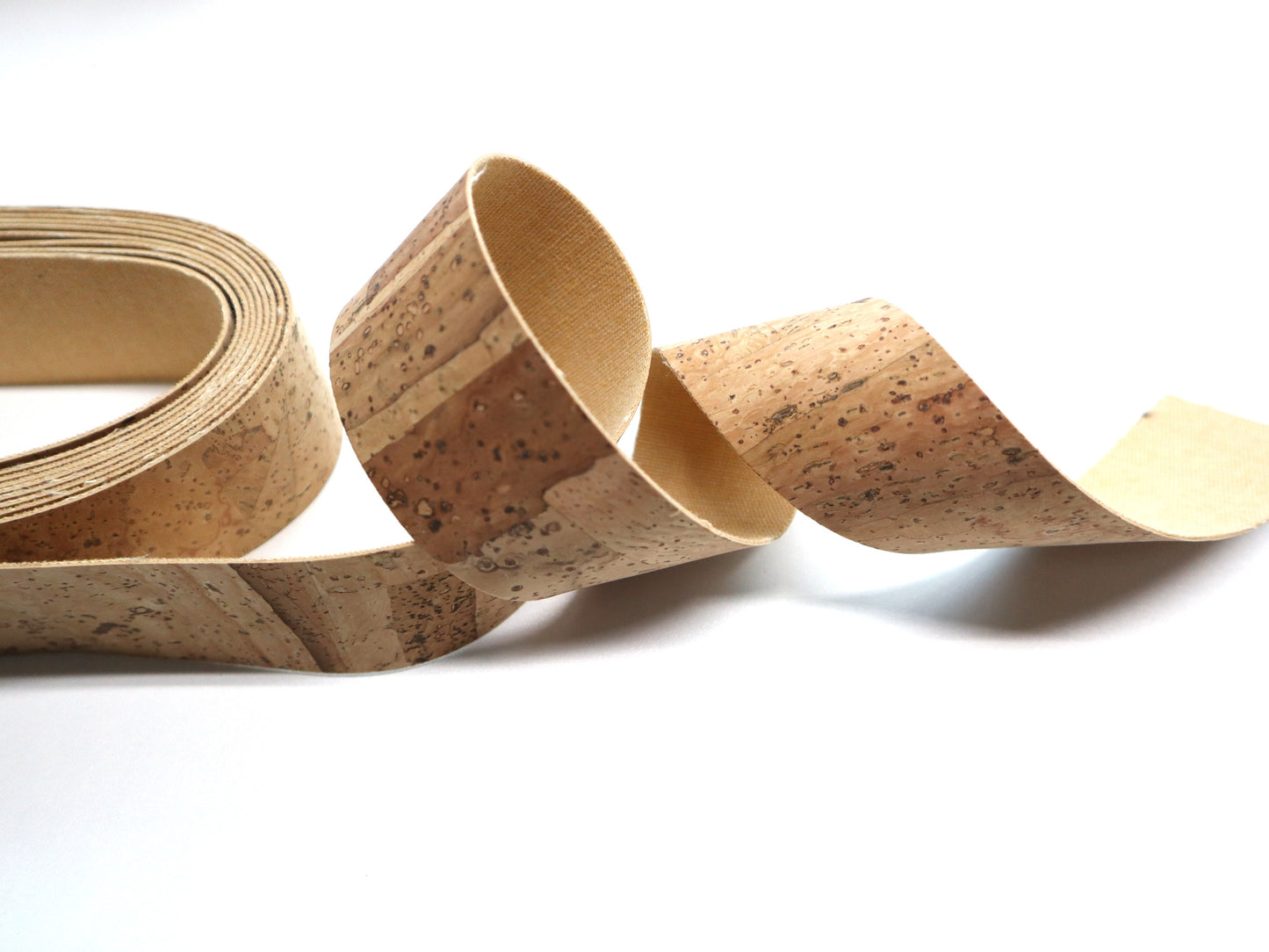 Cork Ribbon By the Yard - Scorched Earth