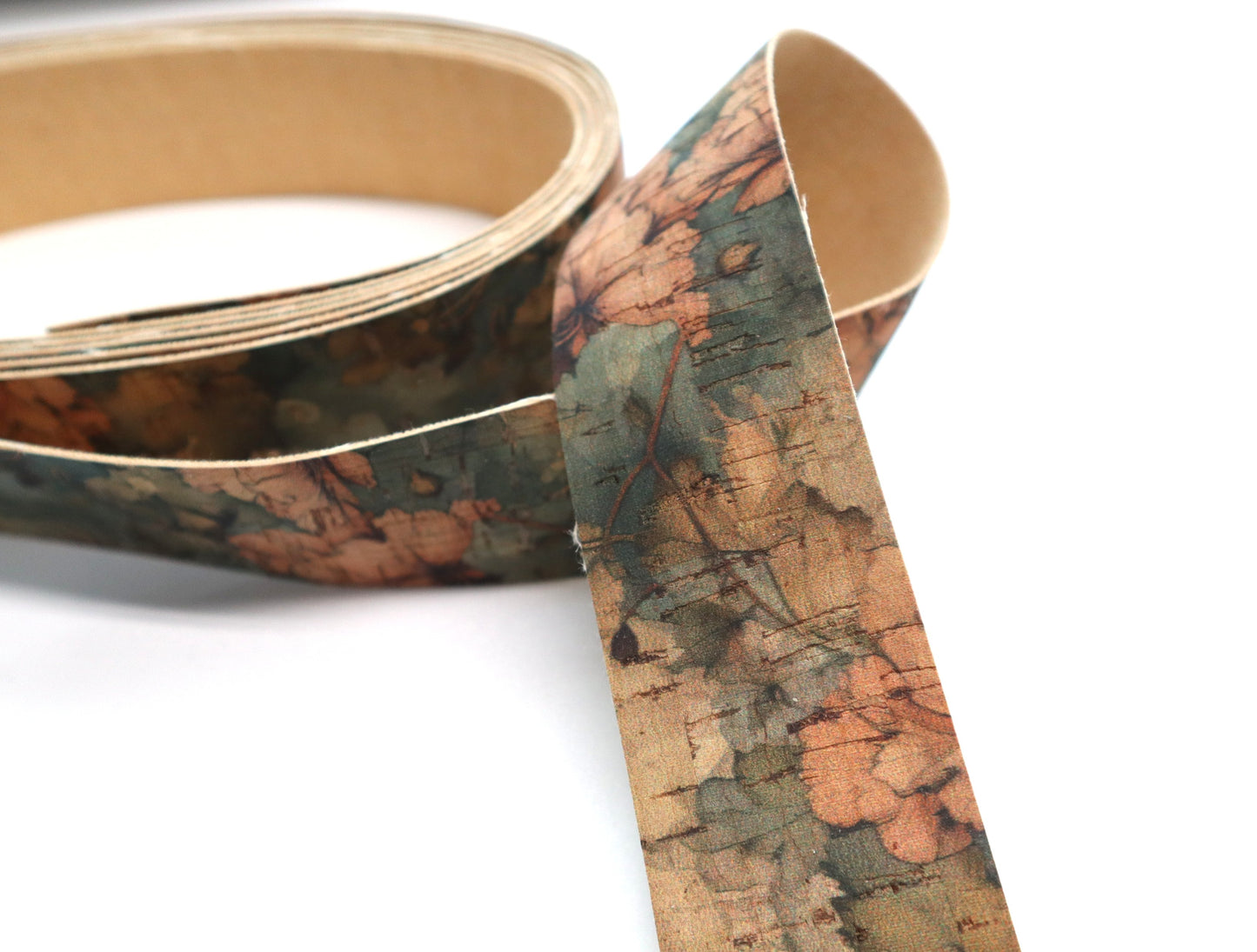Cork Ribbon By the Yard - Floral Antiquity