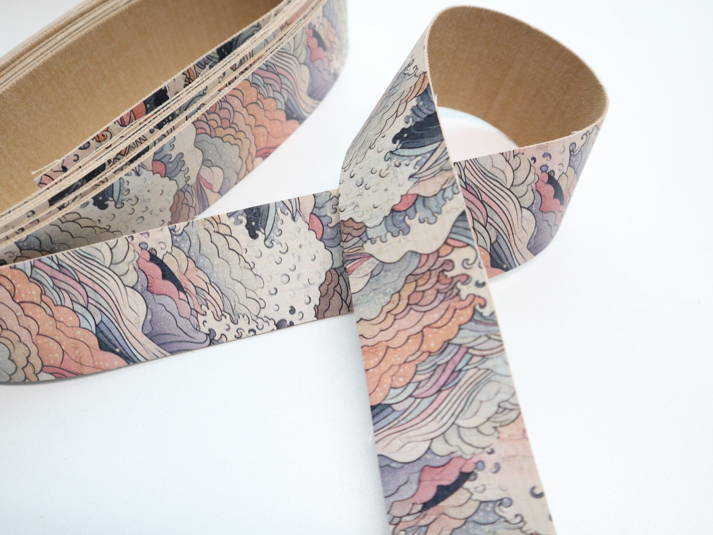 Cork Ribbon By the Yard - Enchanted Waves
