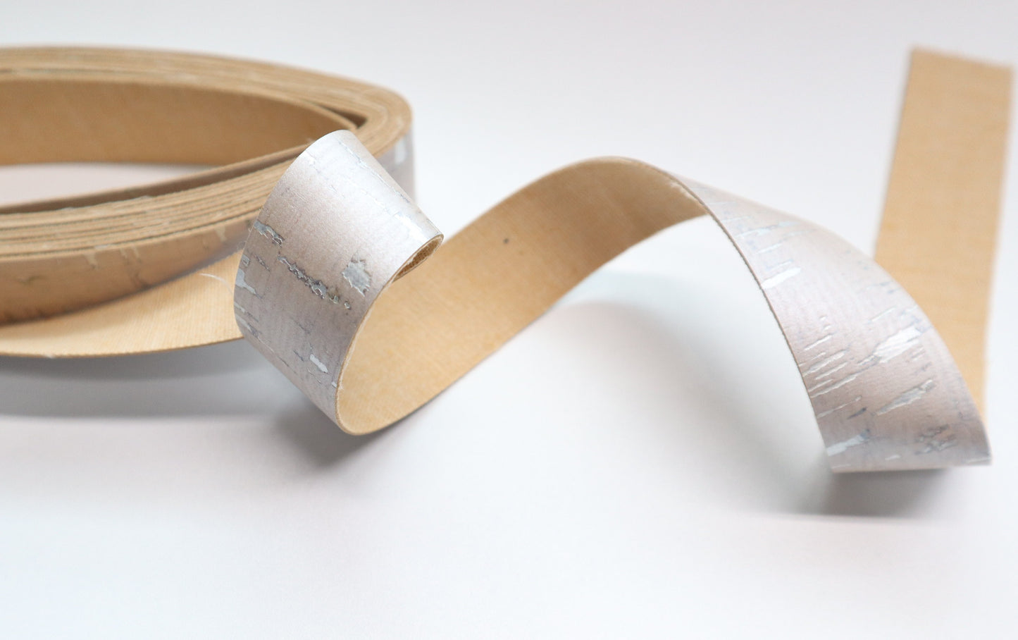 Cork Ribbon By the Yard - Pearl