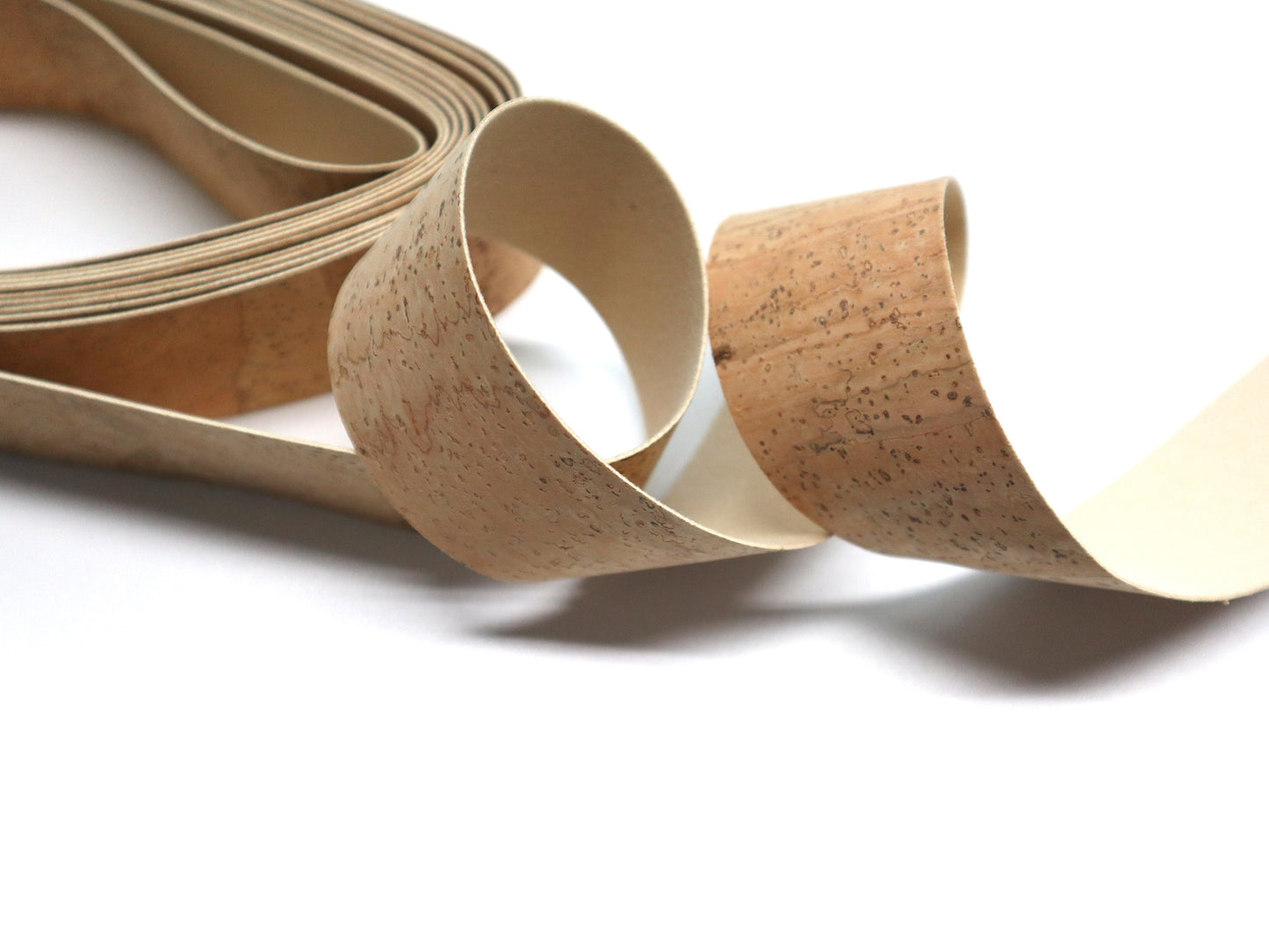 Cork Ribbon By the Yard - Natural