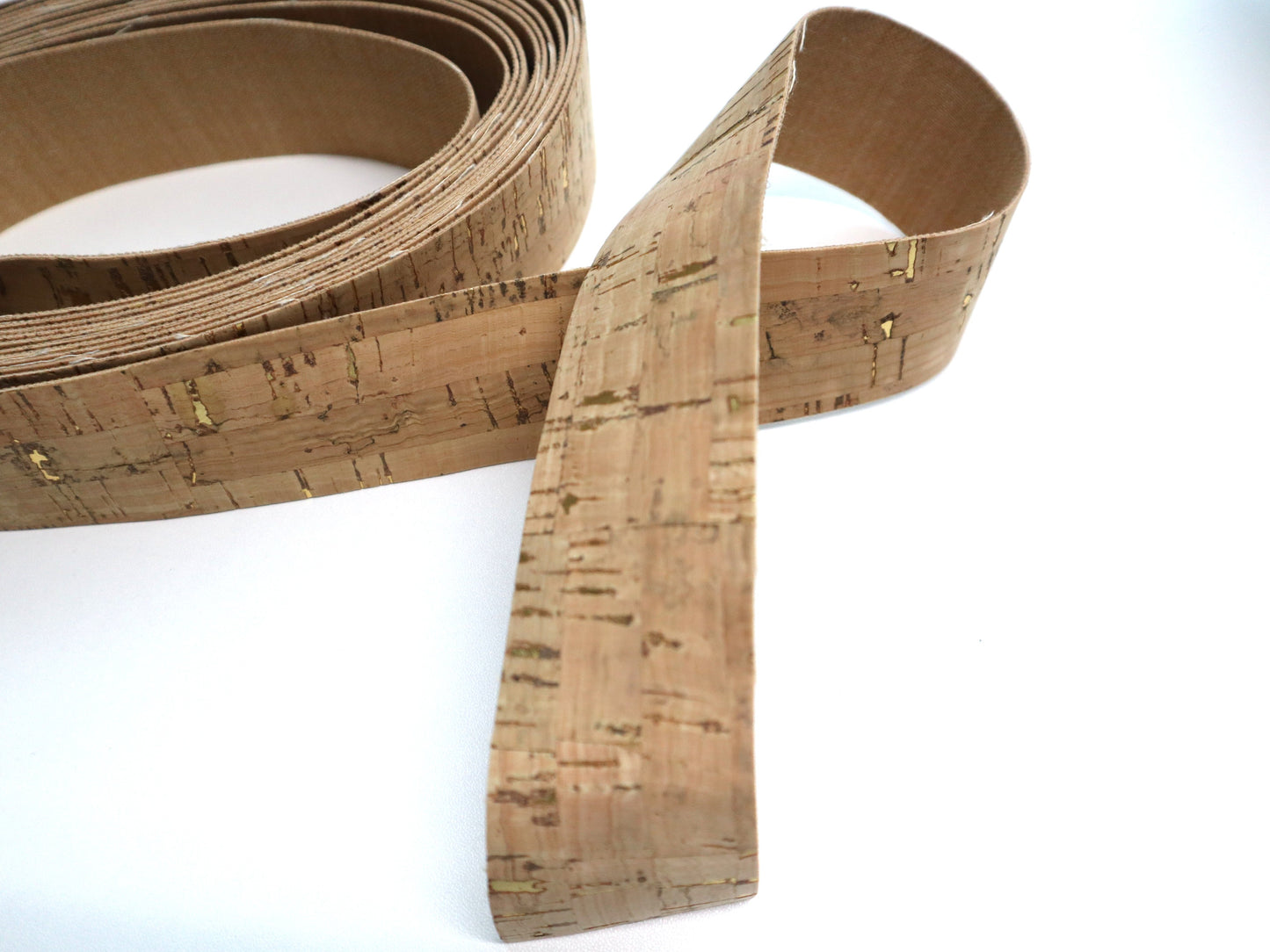 Cork Ribbon By the Yard - Yukon Gold