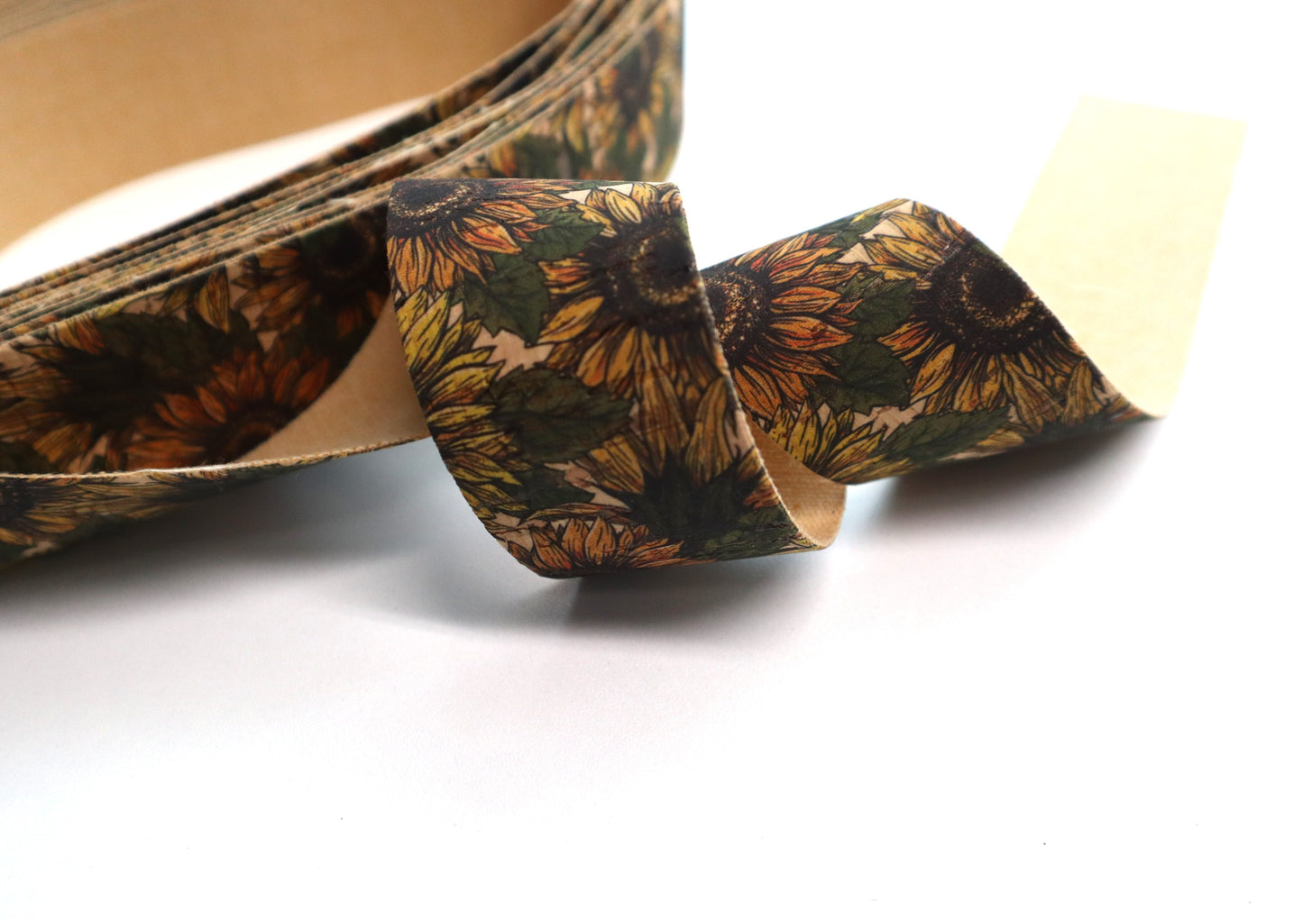 Cork Ribbon By the Yard - Sunflower