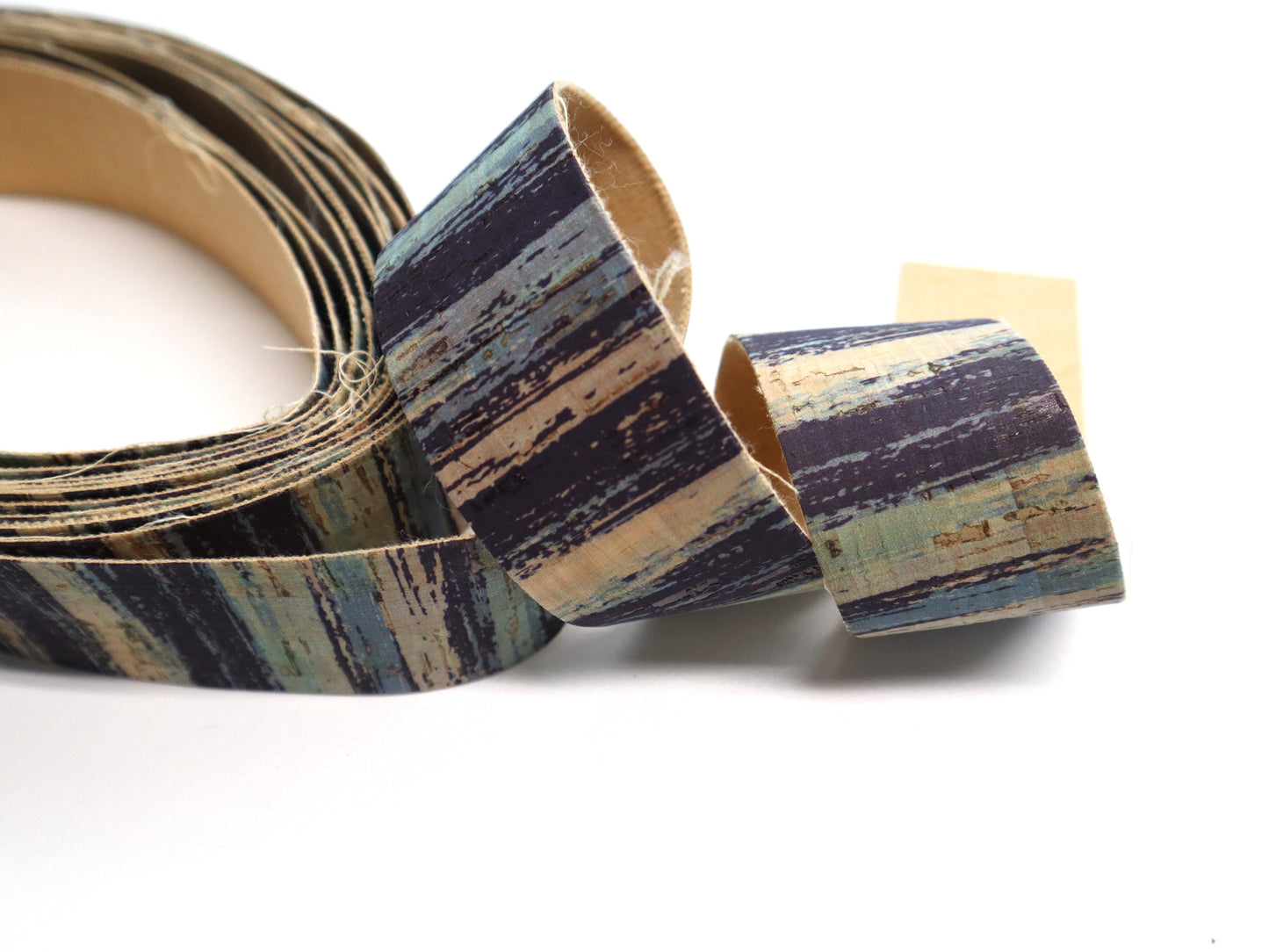 Cork Ribbon By the Yard - Lakeside Evening