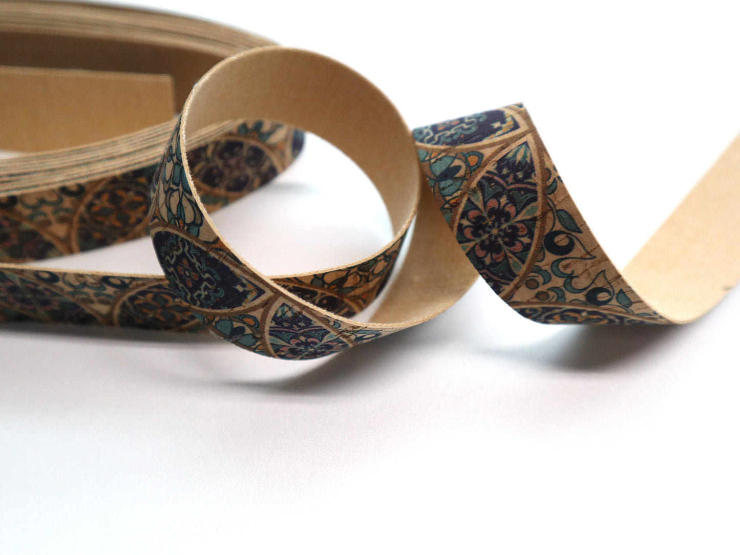 Cork Ribbon By the Yard - Cathedral