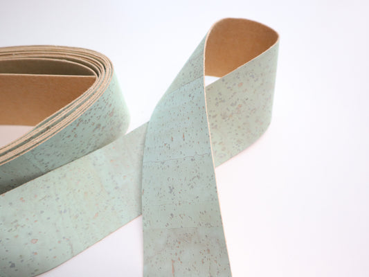 Cork Ribbon By the Yard - Mint