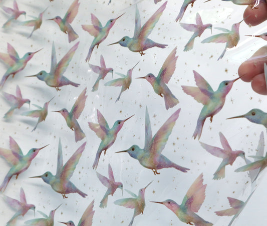 Clear TPU- Hummingbirds