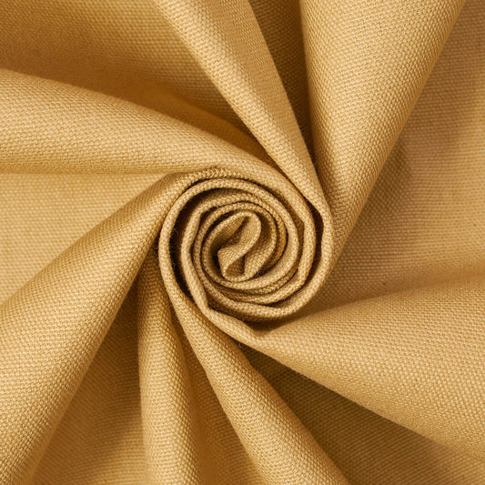 10oz Cotton Duck Canvas - 1/2 YARD - Sulphur