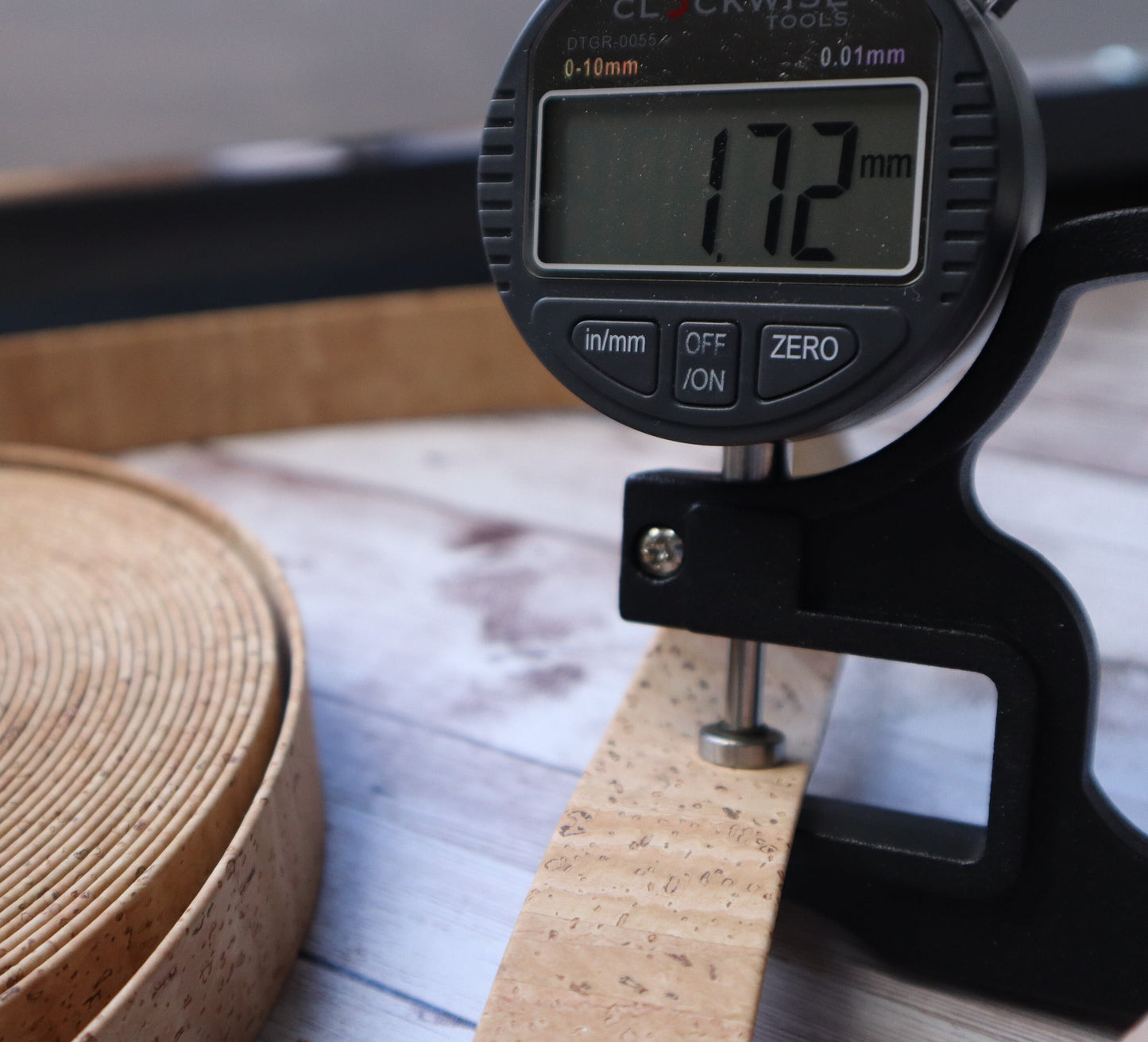 Flat Cork Cord by the Yard- Natural