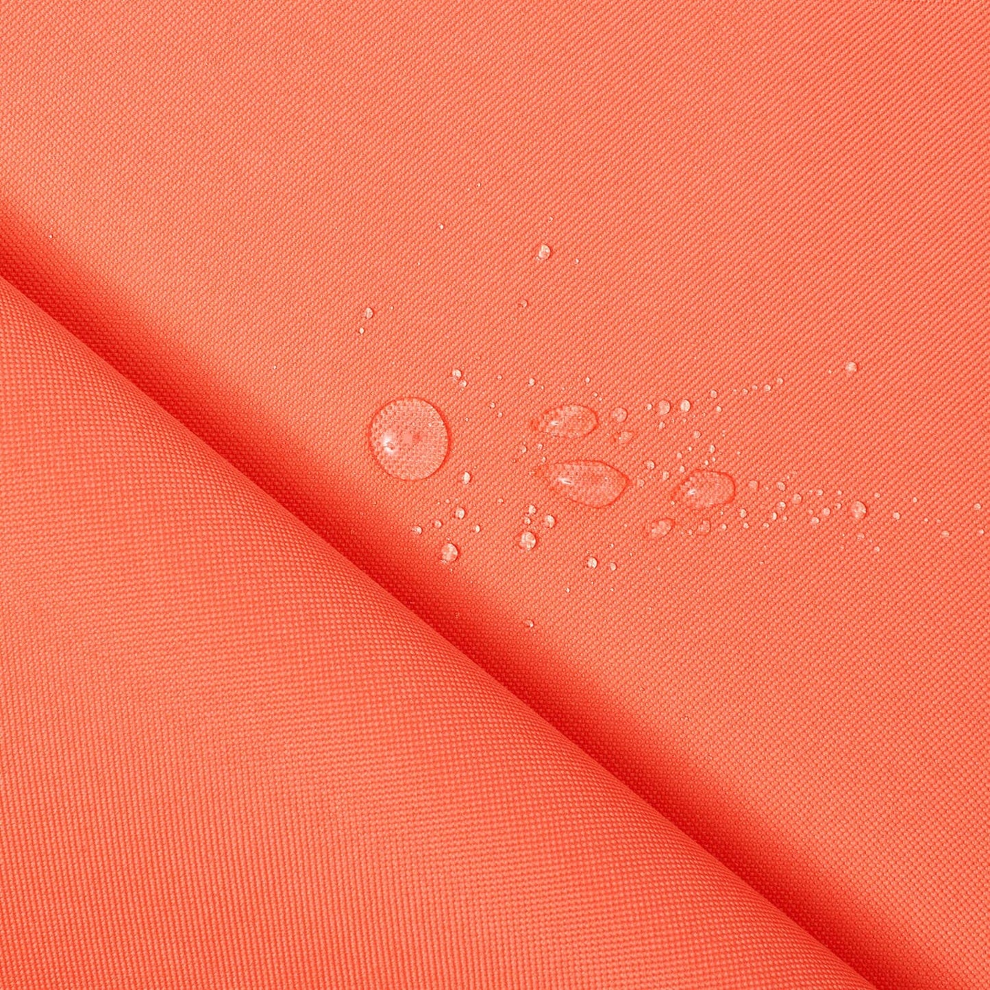 REMNANT/OFFCUT - Waterproof Canvas - Coral 18" x 29"