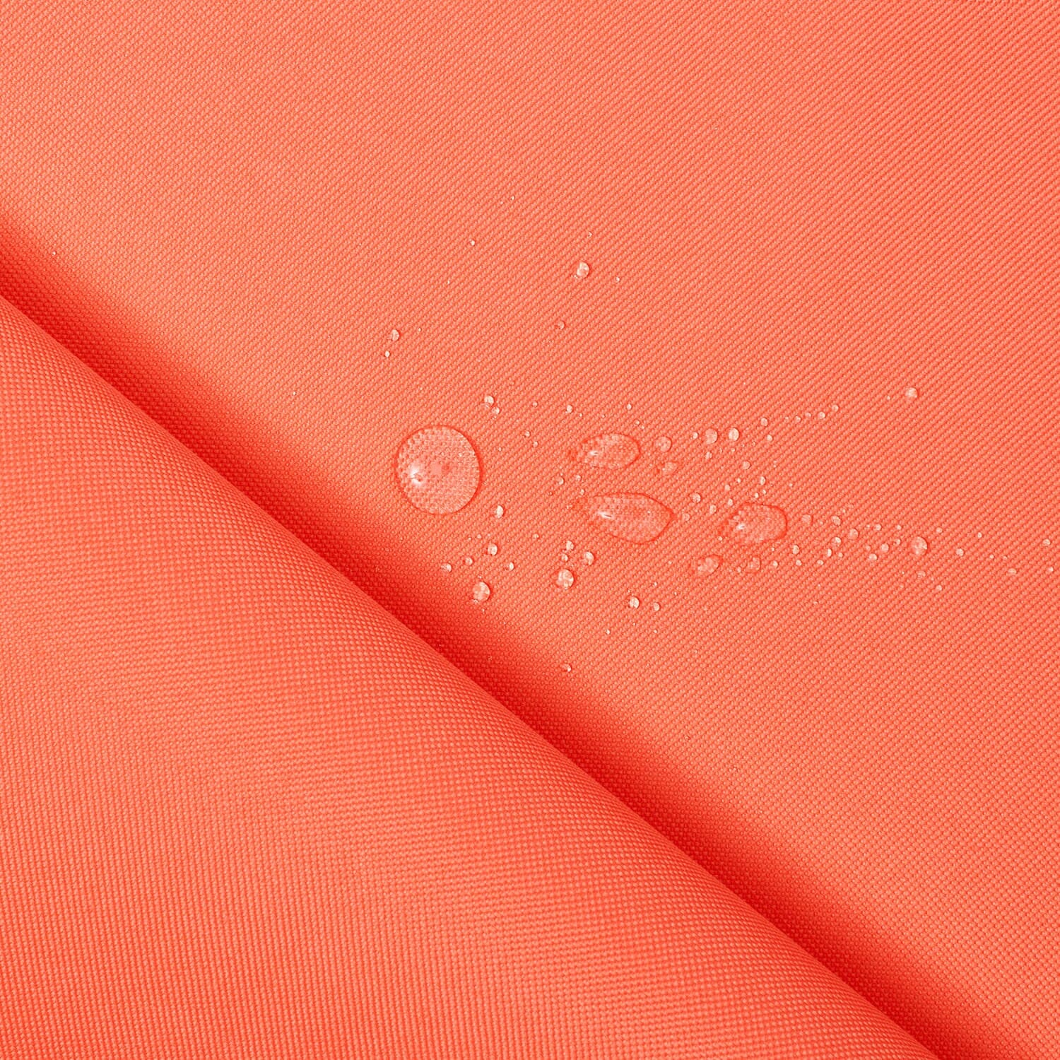 REMNANT/OFFCUT - Waterproof Canvas - Coral 18" x 29"