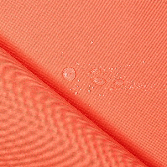 REMNANT/OFFCUT - Waterproof Canvas - Coral 17.25" x 27"