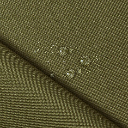 REMNANT/OFFCUT - Waterproof Canvas - Army Green  18" x 22"
