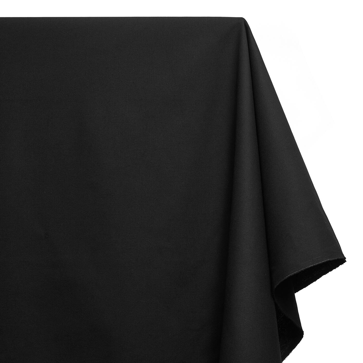 10oz Cotton Duck Canvas - 1/2 YARD - Black