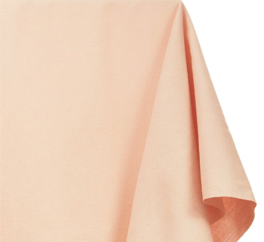 10oz Cotton Duck Canvas - 1/2 YARD - Blush