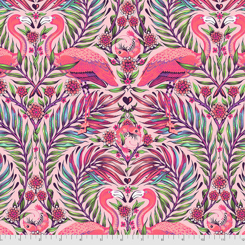 Premium Cotton - 1/2 YARD - Pretty in Pink- Dragonfruit