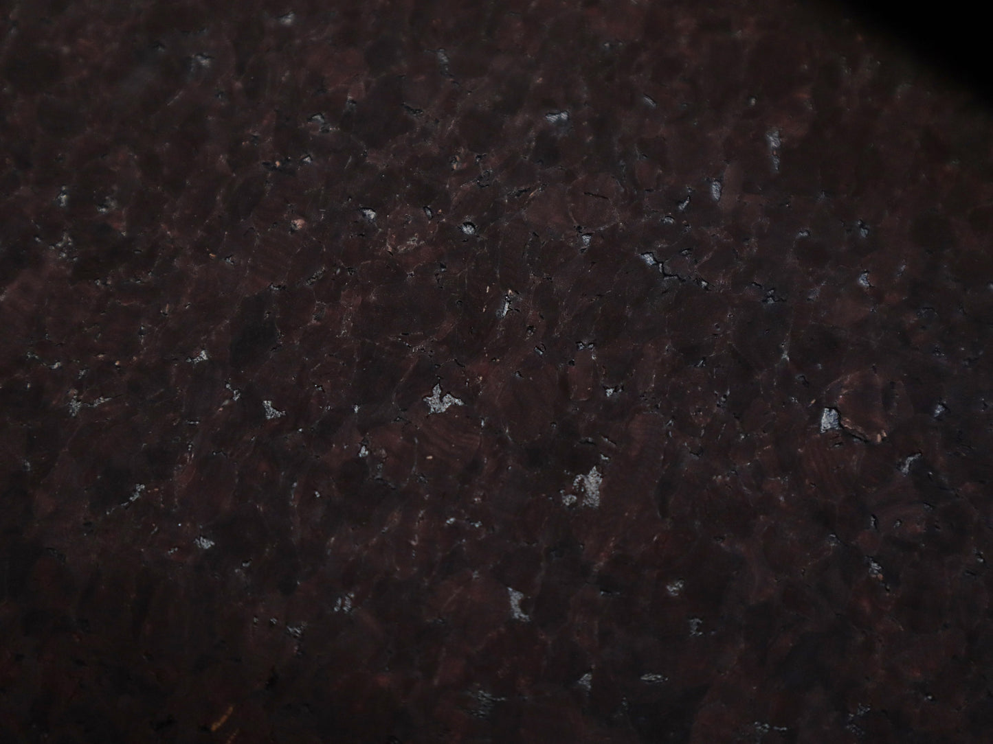 REMNANT/OFFCUT - Cork Fabric 18" x 35.5" - Textured Brown