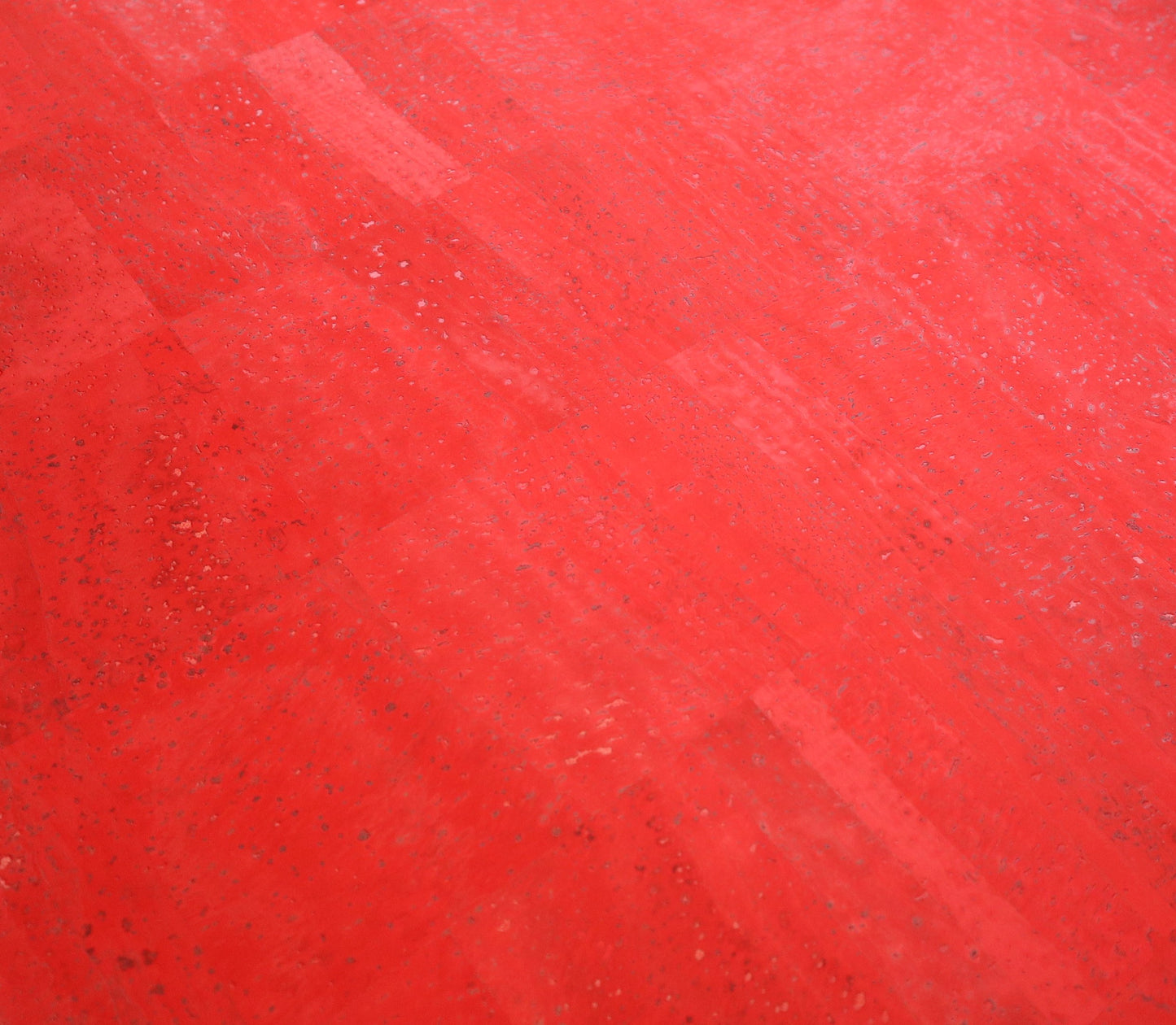 REMNANT/OFFCUT - Cork Fabric 17" x 26" - Red