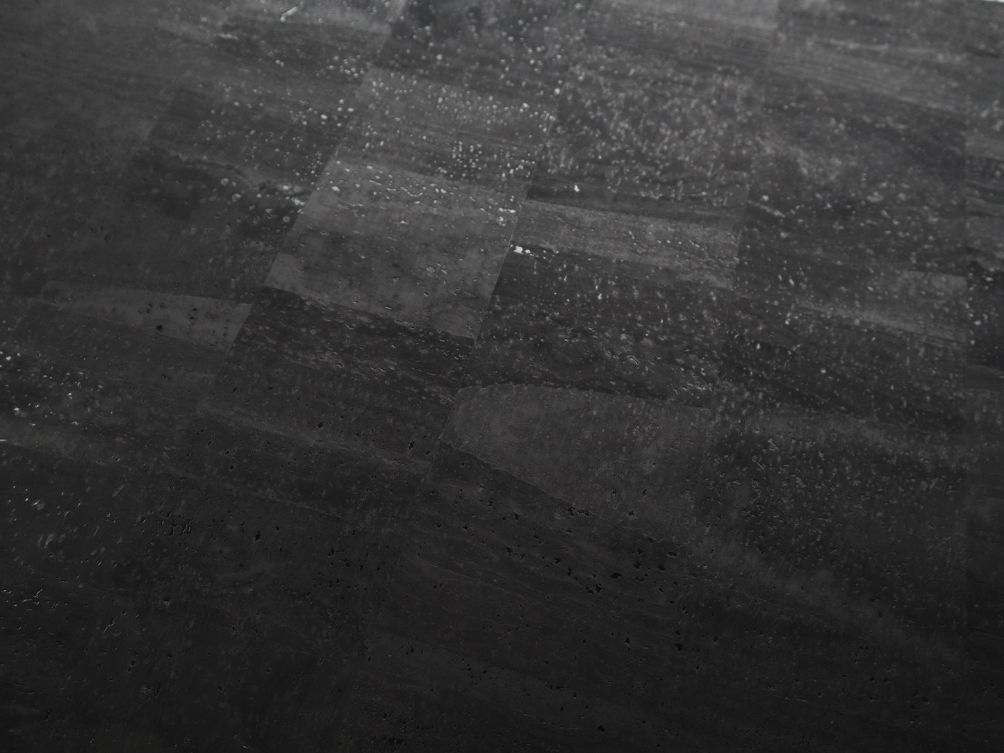 REMNANT/OFFCUT - Cork Fabric 18" x 32" - Black