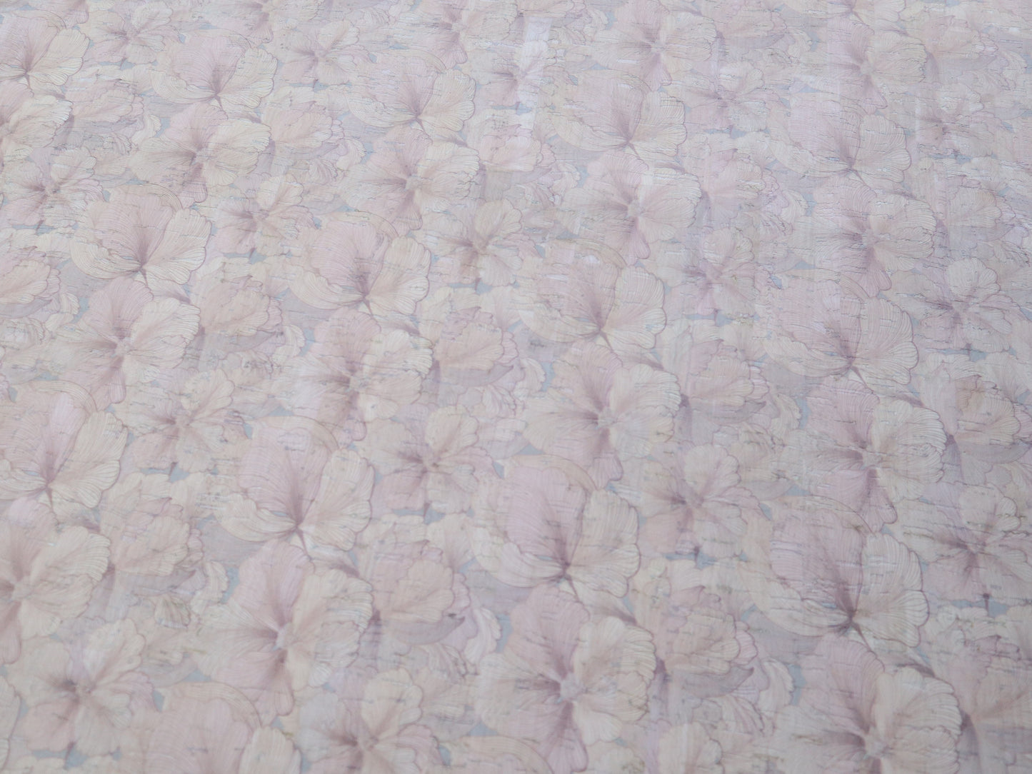 REMNANT/OFFCUT - Cork Fabric 16" x 18" - French Elegance