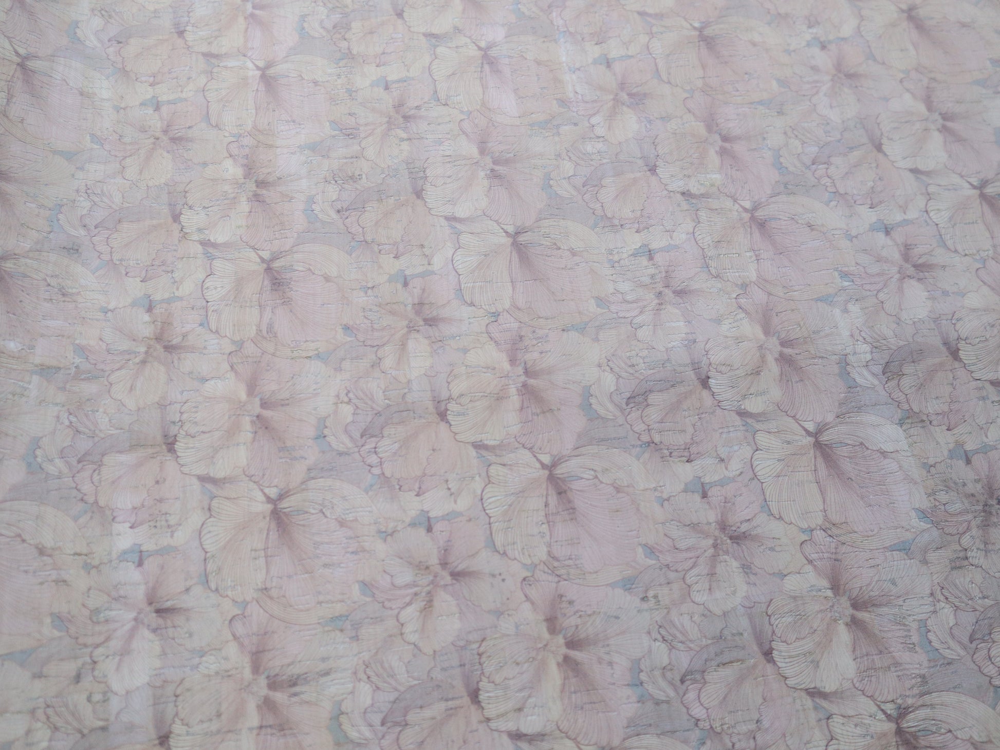 REMNANT/OFFCUT - Cork Fabric 16" x 18" - French Elegance
