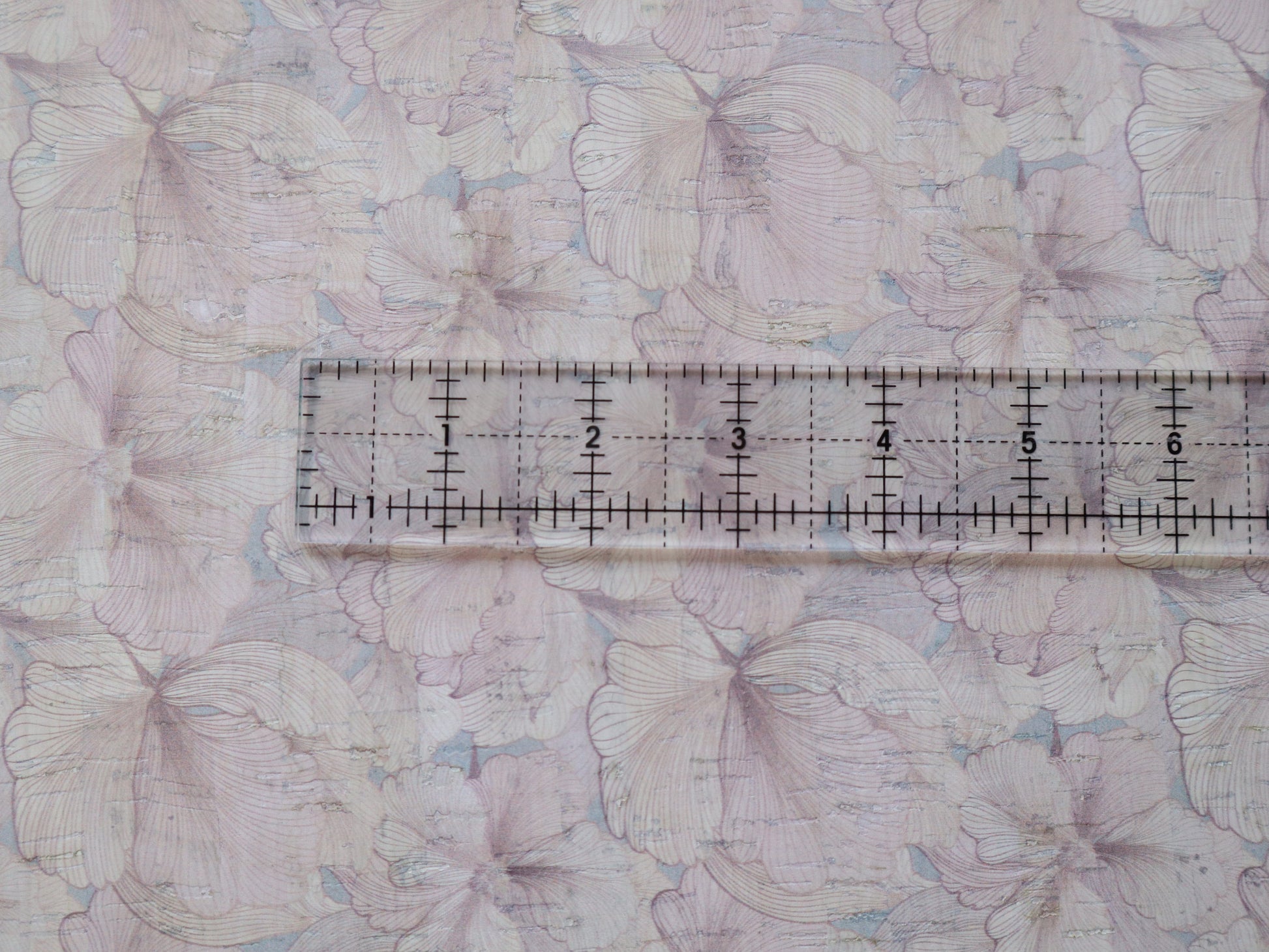 REMNANT/OFFCUT - Cork Fabric 16" x 18" - French Elegance