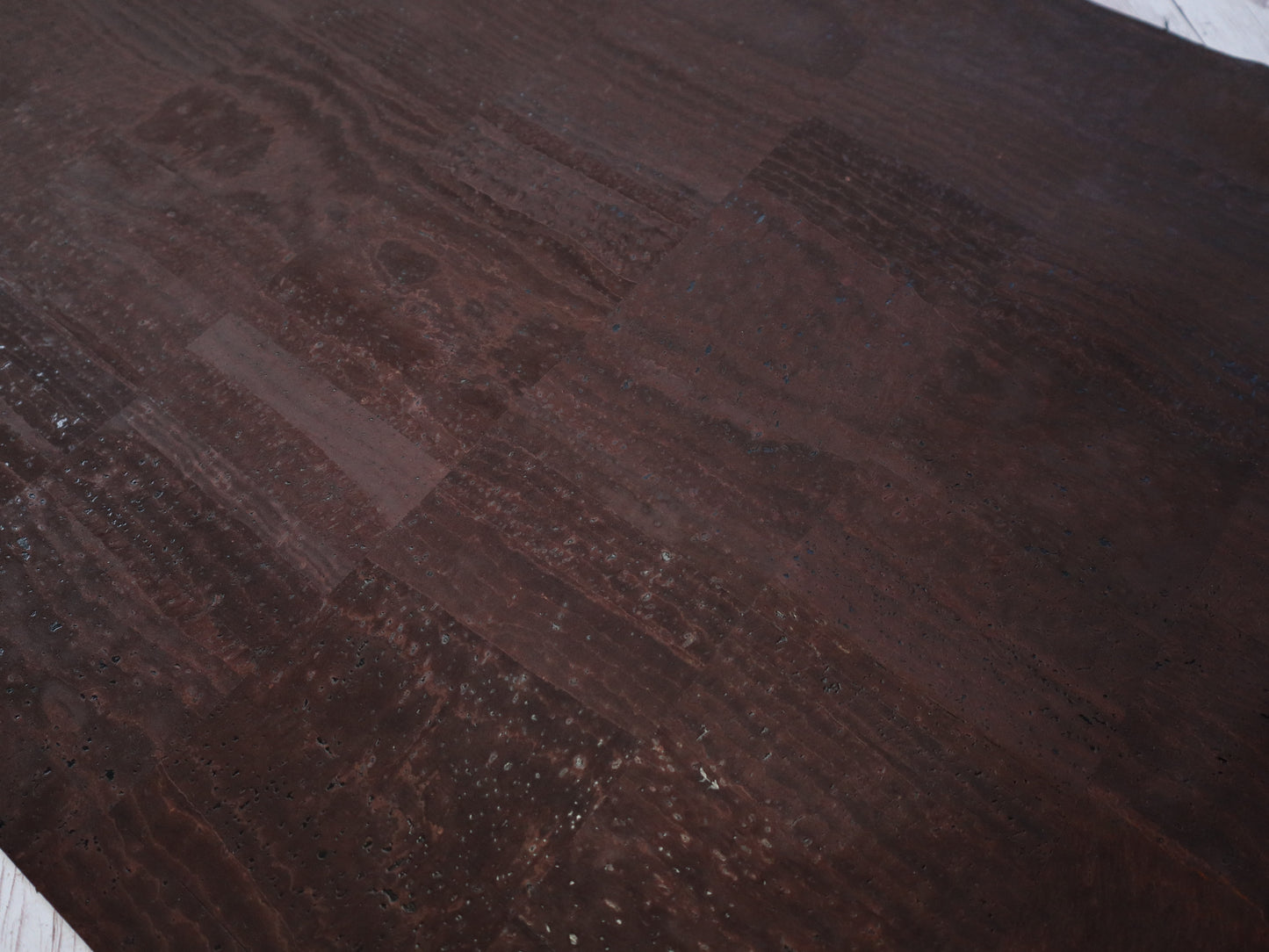 REMNANT/OFFCUT - Cork Fabric 18" x 25.5" - Classic Brown